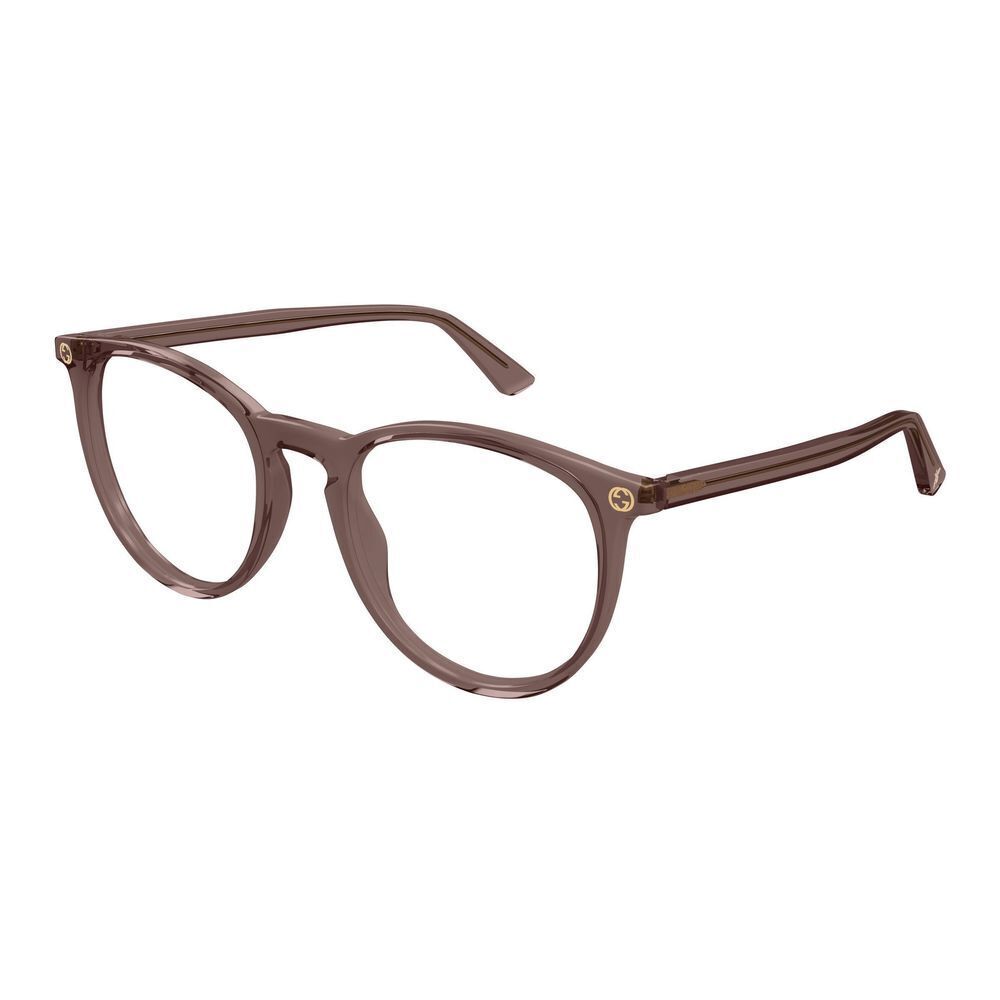 NWT Gucci GG0027o-012 Brown 50mm Eyeglasses - Picture 1 of 4
